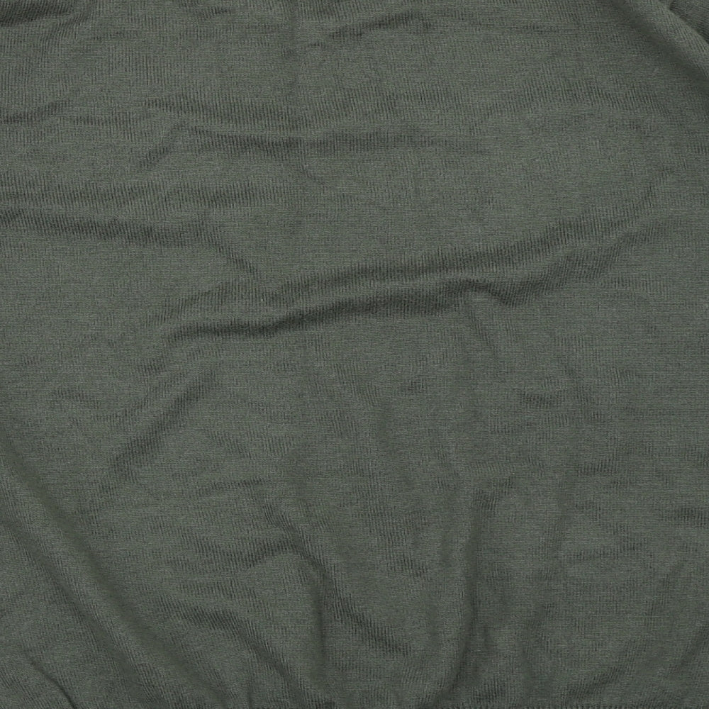 Greenwoods Mens Green Pullover Jumper Size M