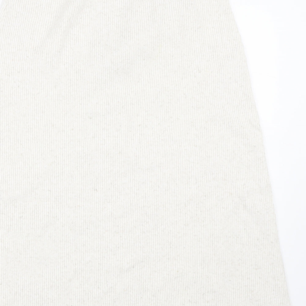 Marks and Spencer Womens Beige A-Line Skirt Size M
