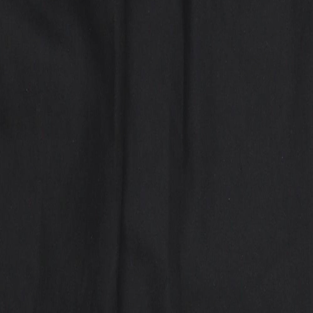 Debenhams Womens Black Denim Straight Jeans Size 10 L27 in