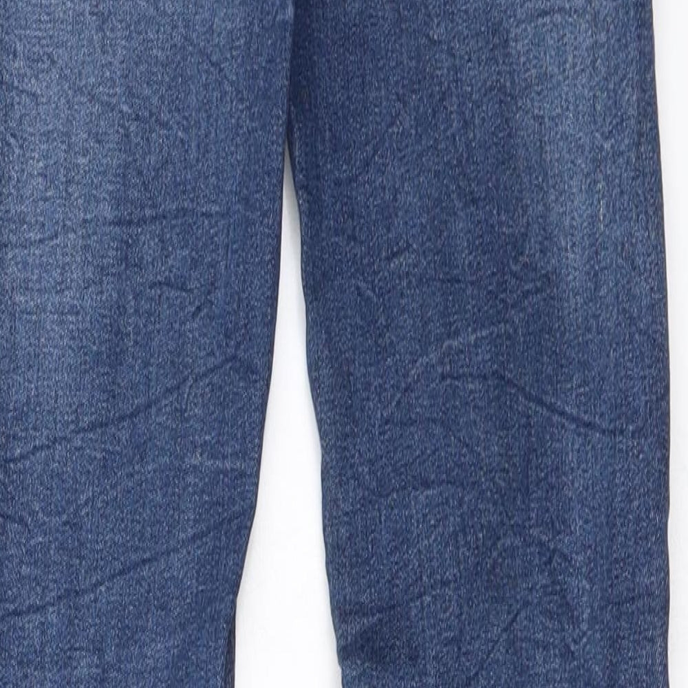 TRAFALUC Womens Blue Skinny Jeans Size 4 L30 in
