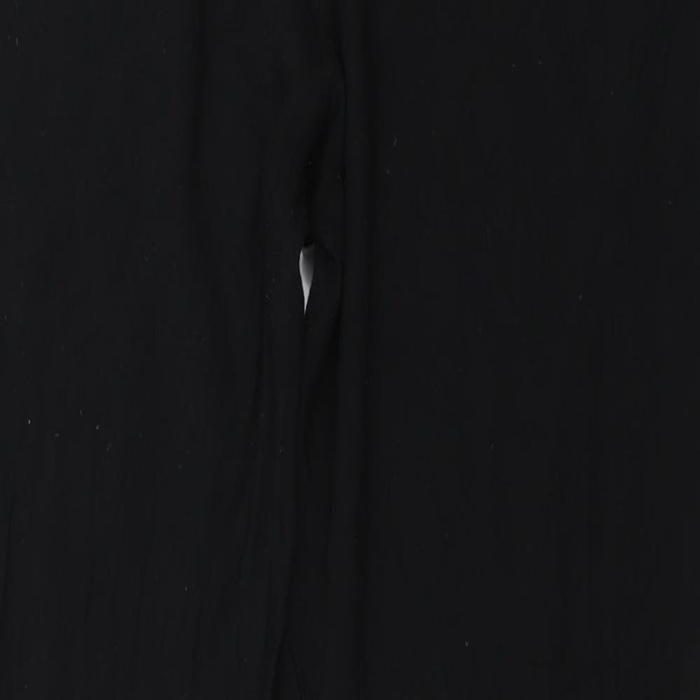 H&M Womens Black Trousers Size 10 L23 in
