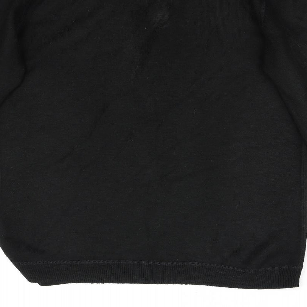 Red Herring Womens Black Pullover Jumper Size S