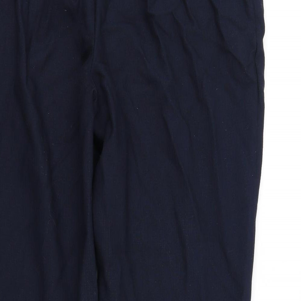Marks and Spencer Womens Blue Trousers Size 16 L27 in