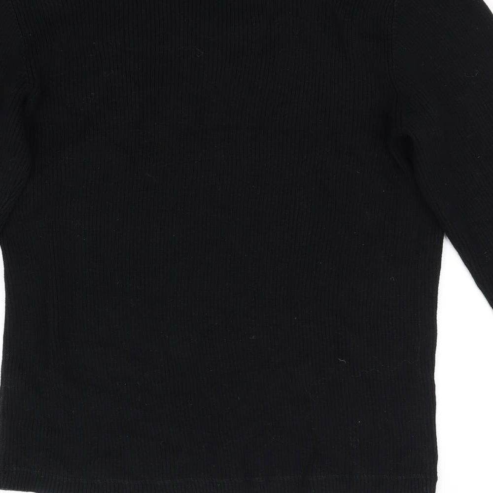UrbanSpirit Mens Black Pullover Jumper Size L