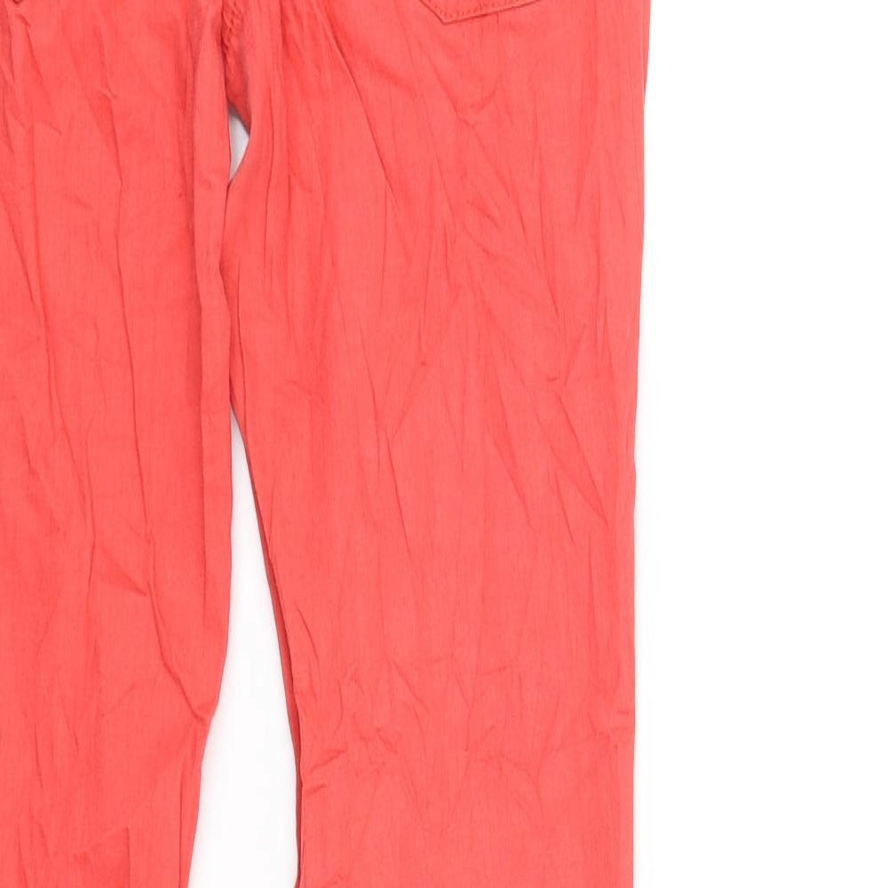Tom Taylor Womens Orange Straight Jeans Size L L34 in
