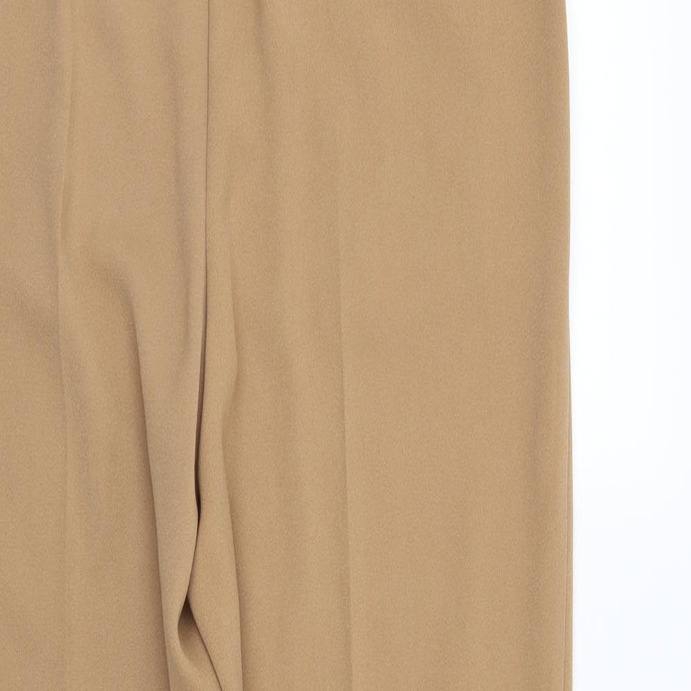 Dorothy Perkins Womens Brown Trousers Size 12 L28 in