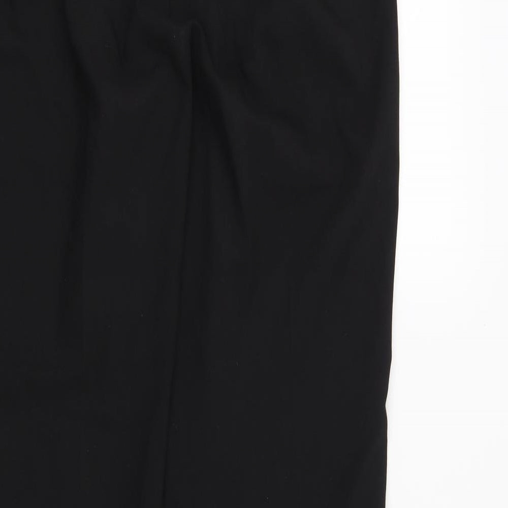 NEXT Womens Black Trousers Size 14 L30 in
