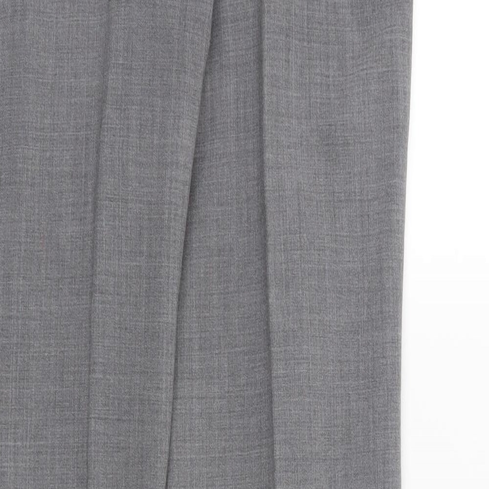 Preworn Womens Grey Trousers Size 10 L31 in