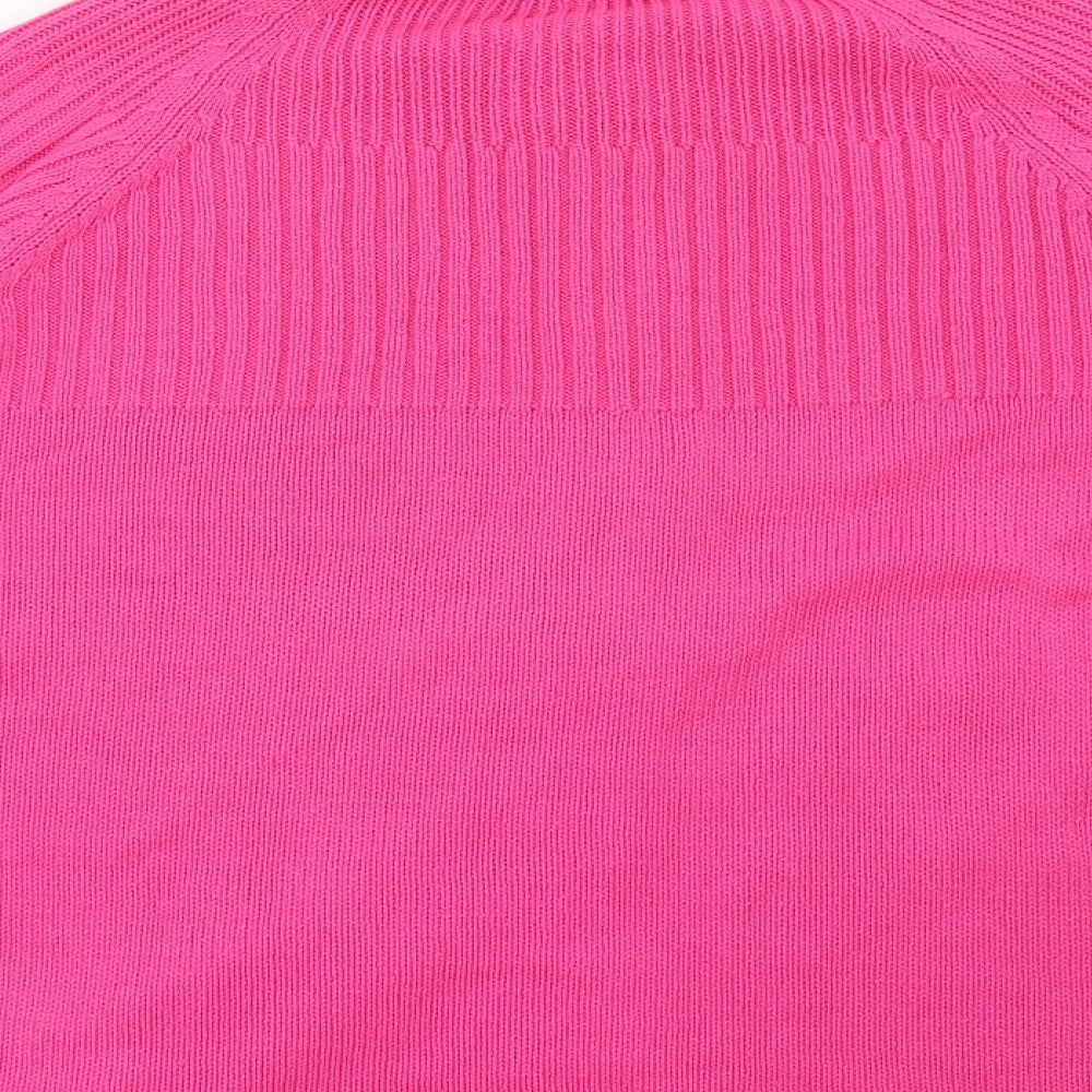 Preworn Womens Pink Cardigan Jumper Size 20