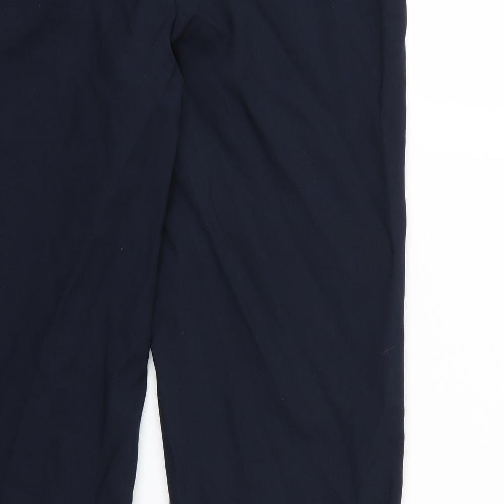 George Womens Blue Trousers Size 10 L29 in