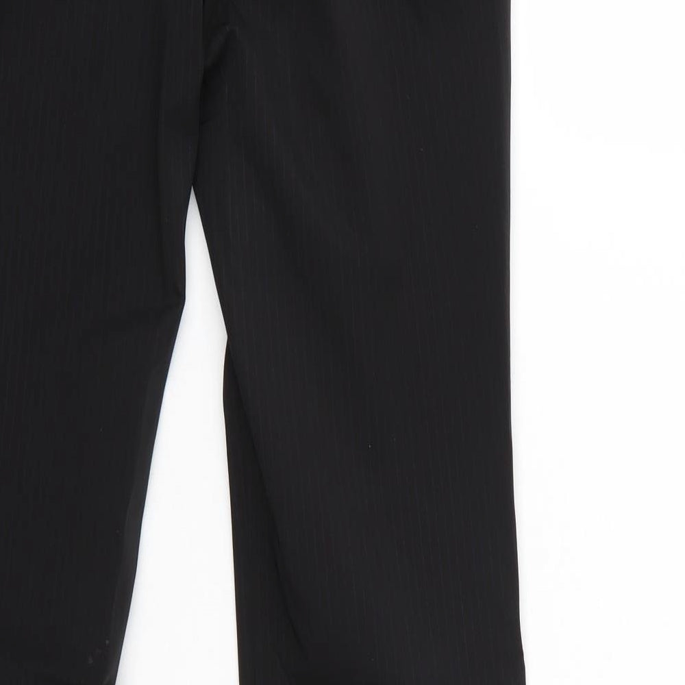Daniele Alessandrini Womens Black Trousers Size 40 L33 in