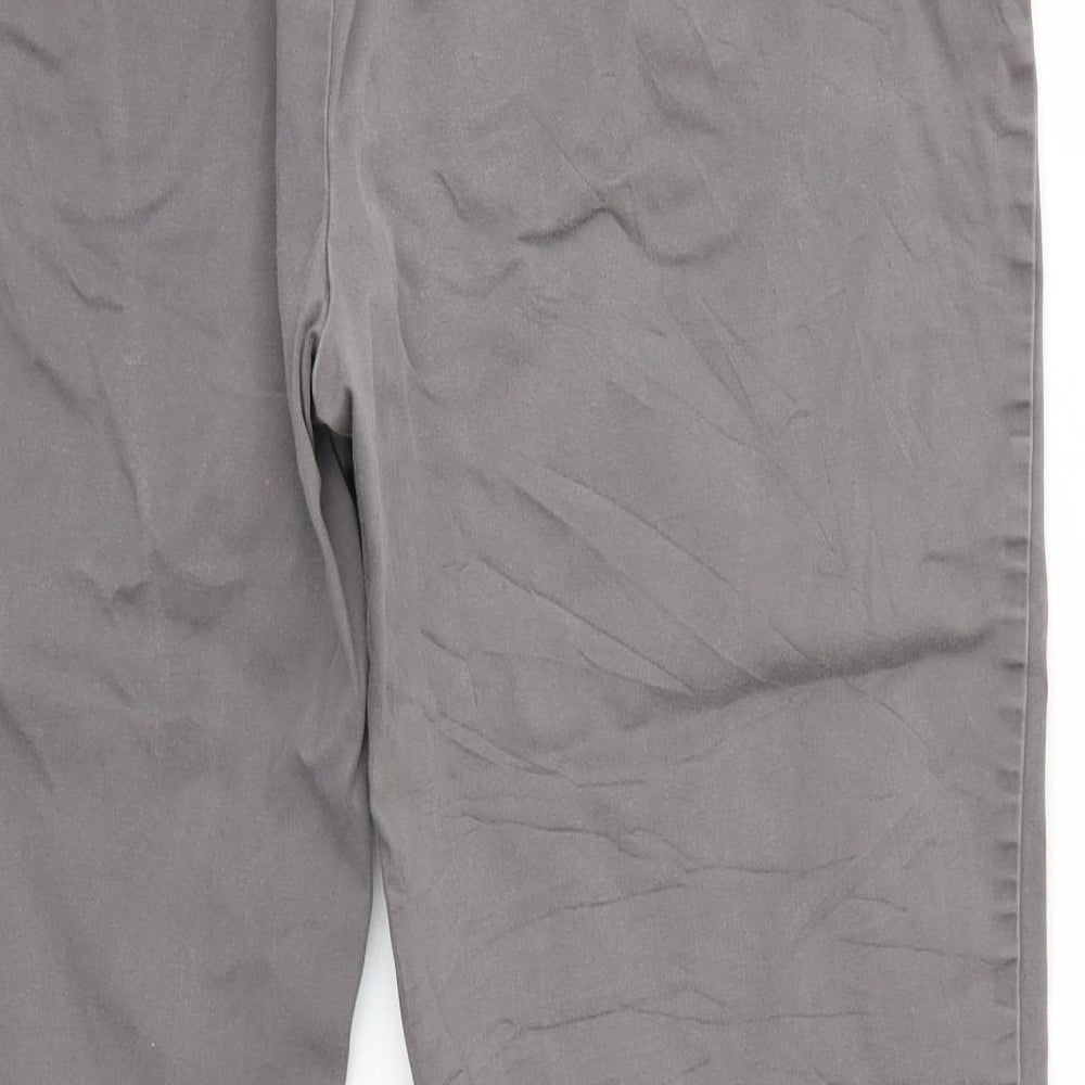 Marks and Spencer Womens Grey Trousers Size 16 L23 in