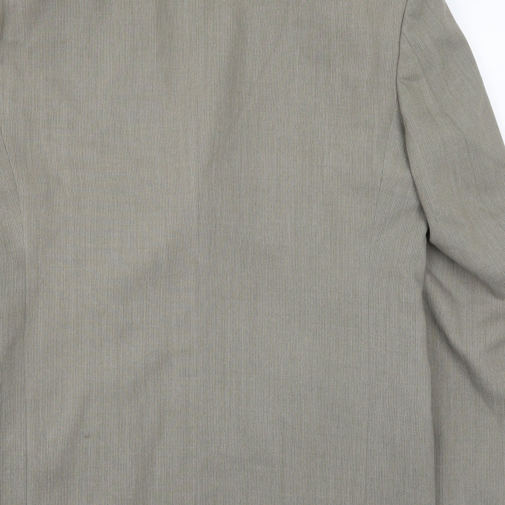 r i collection Mens Grey Jacket Suit Jacket Size 42