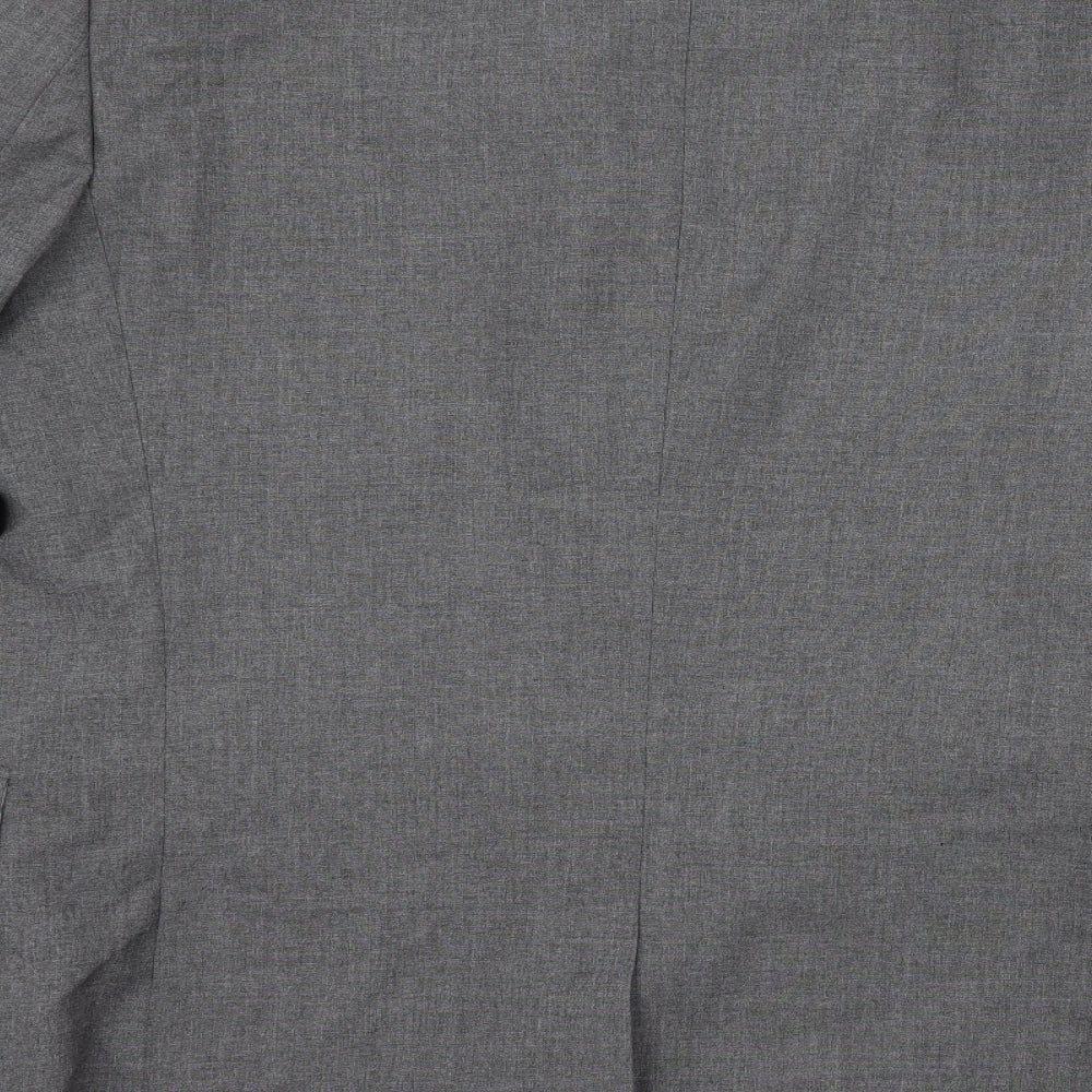 NEXT Mens Grey Striped Jacket Suit Jacket Size L