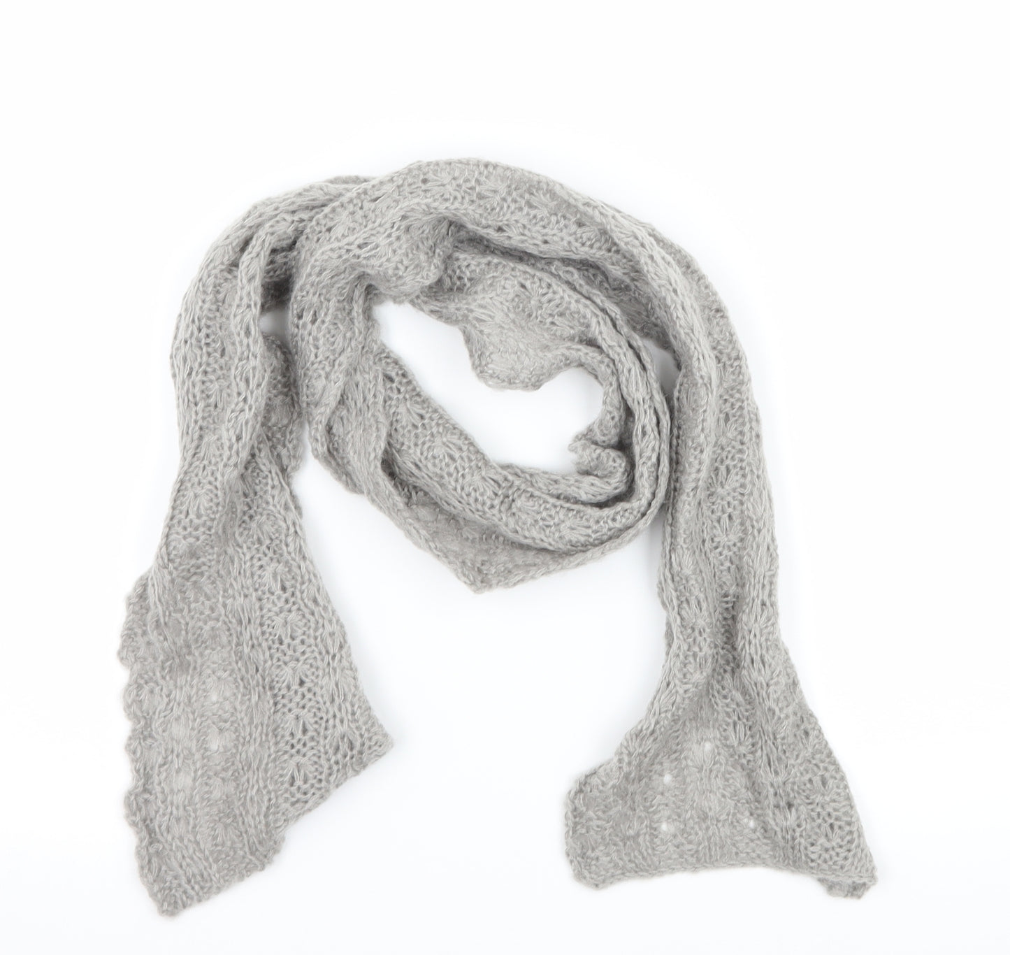 Damart Womens Grey Knit Scarf