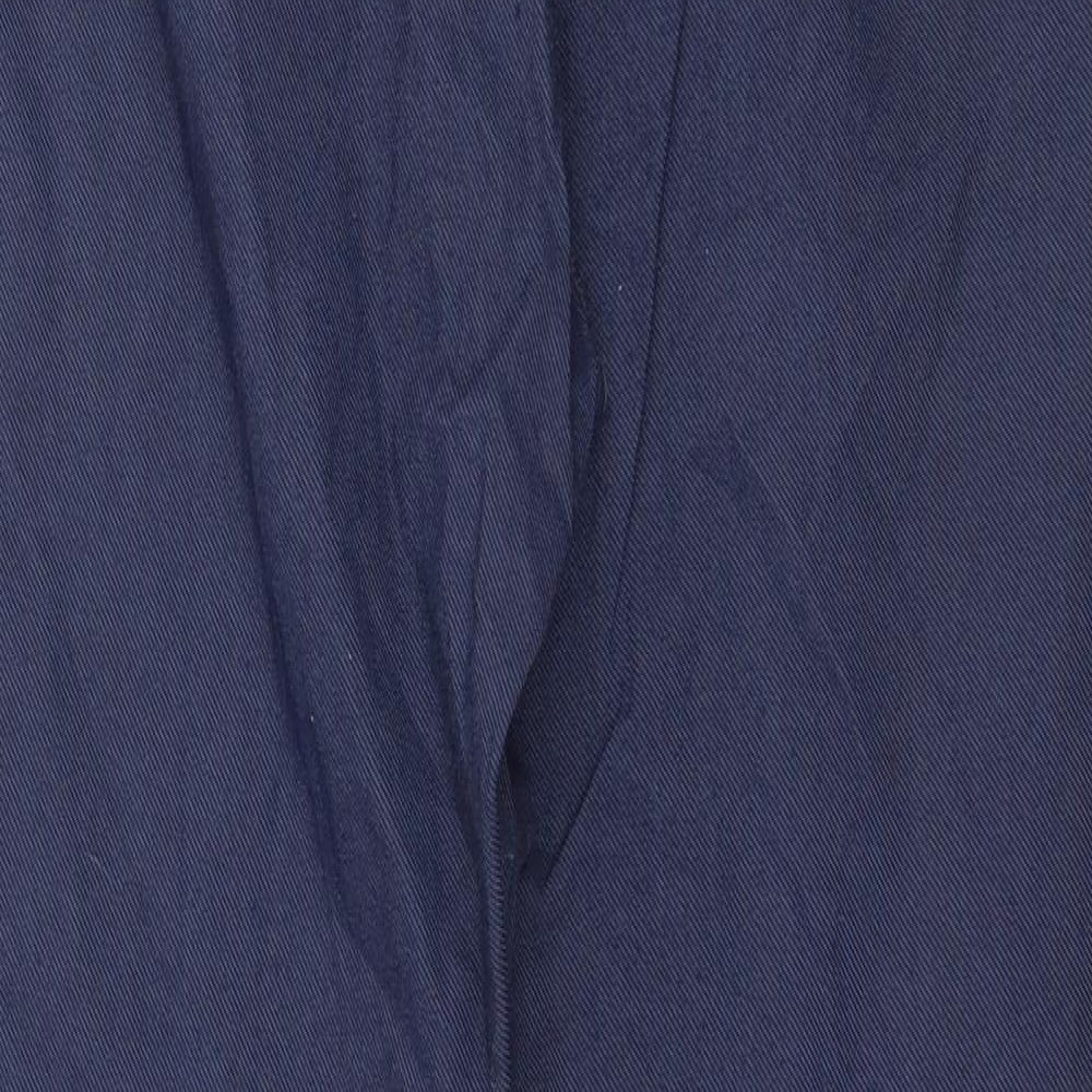 Preworn Womens Blue Trousers Size 10 L28 in