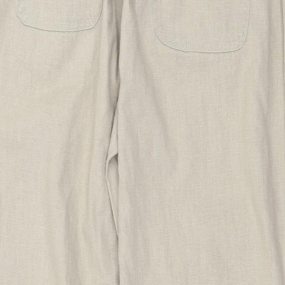 1932 Womens Beige Trousers Size 36 in L29 in