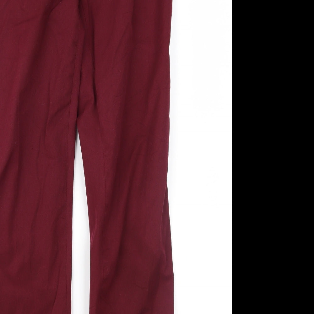 Lands' End Womens Red Trousers Size 10 L26 in