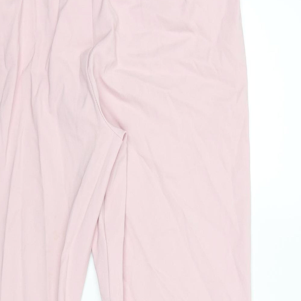 Agenda Womens Pink Trousers Size 22 L28 in