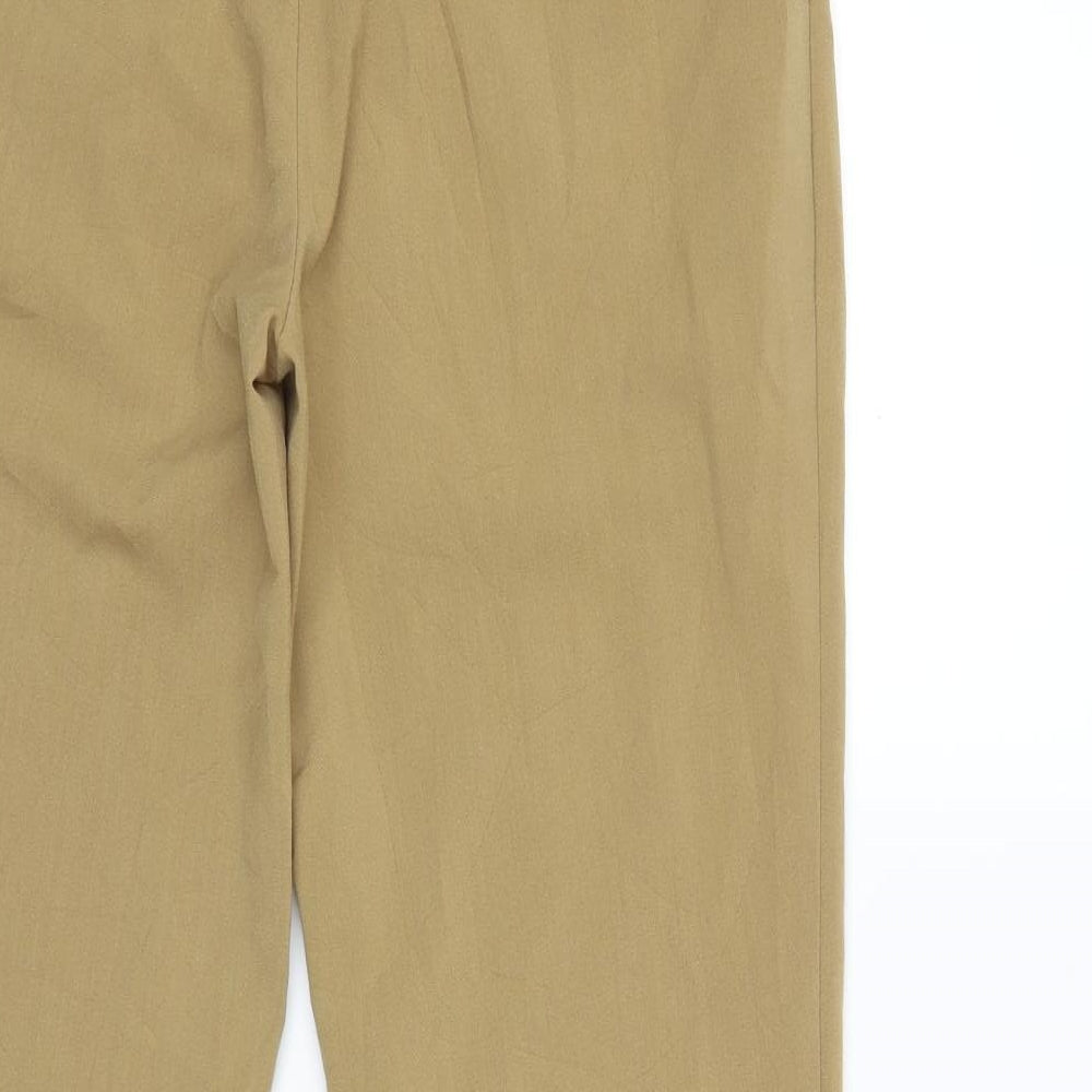 New Look Womens Brown Trousers Size 12 L30 in