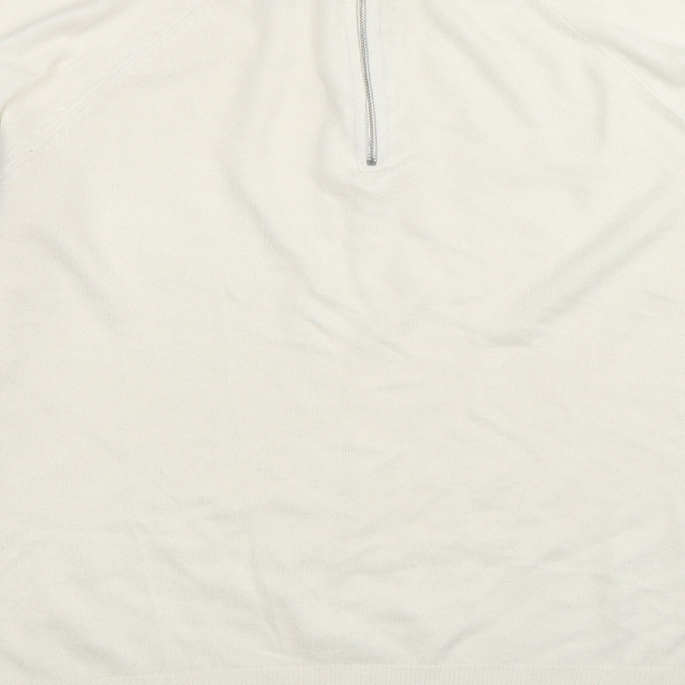 Atmosphere Womens White Knit Pullover Jumper Size 10