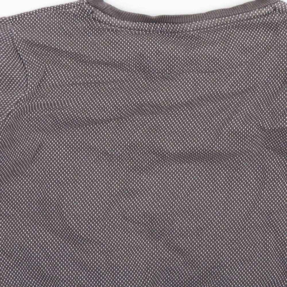 TU Boys Grey Spotted Pullover Sweatshirt Size 5-6 Years
