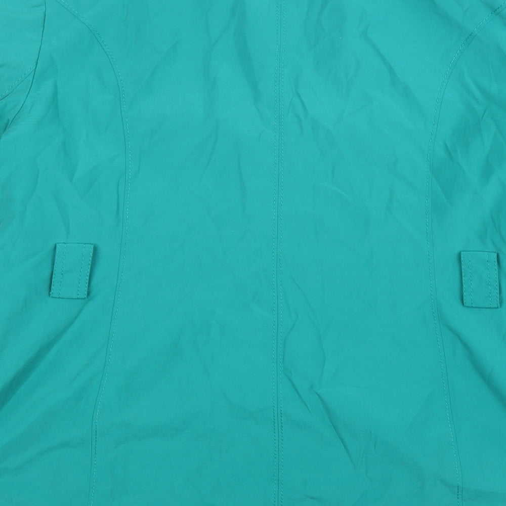EWM Womens Green Jacket Coat Size 16
