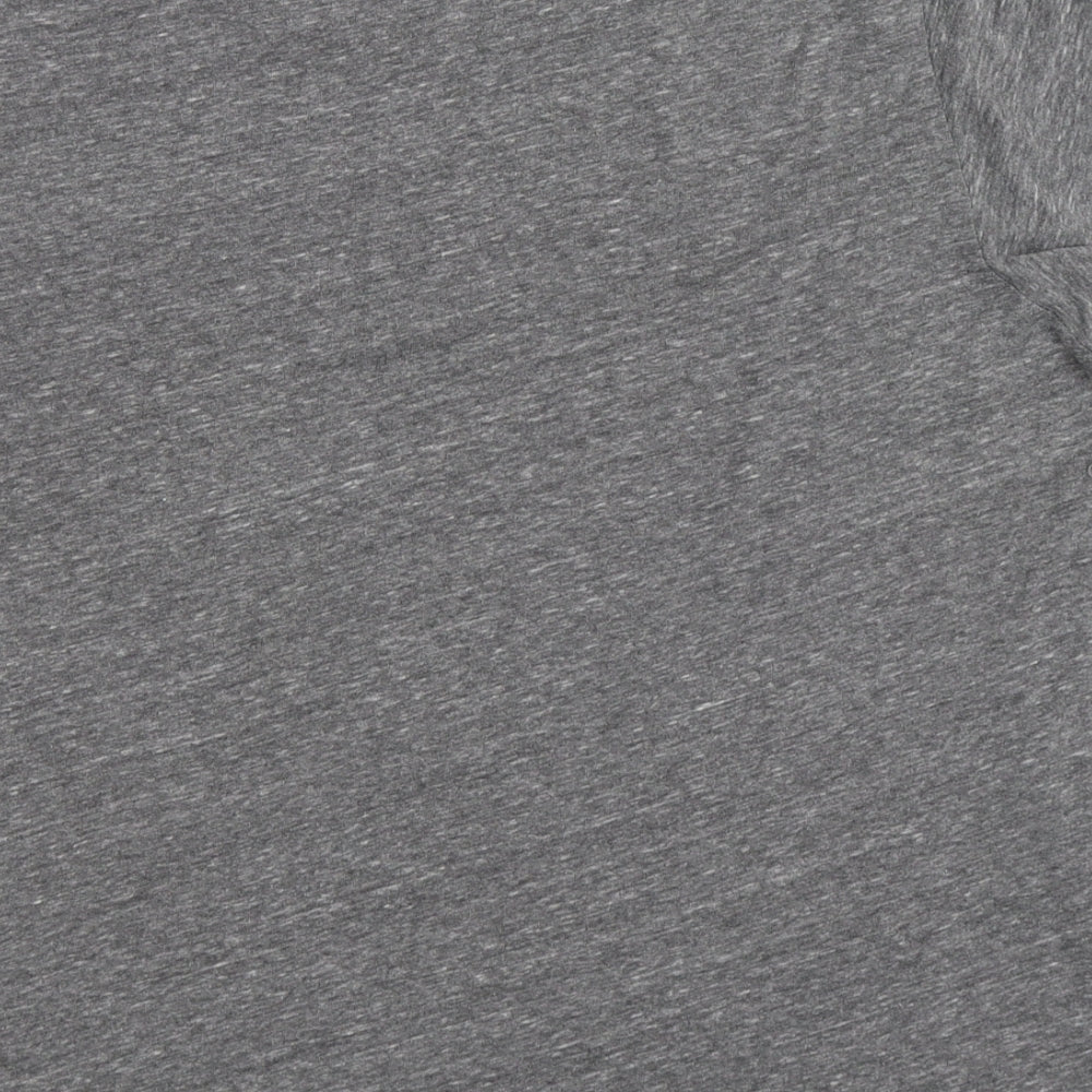 Riot Womens Grey Basic T-Shirt Size M