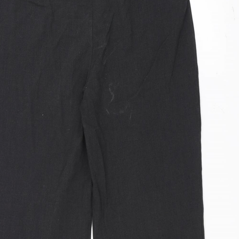Marks and Spencer Womens Black Trousers Size 12 L27 in