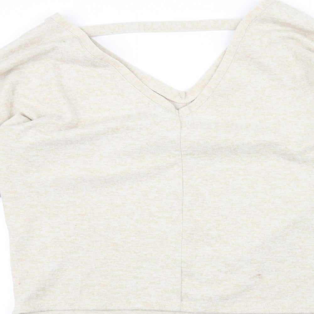 Dorothy Perkins Womens White Pullover Jumper Size 12