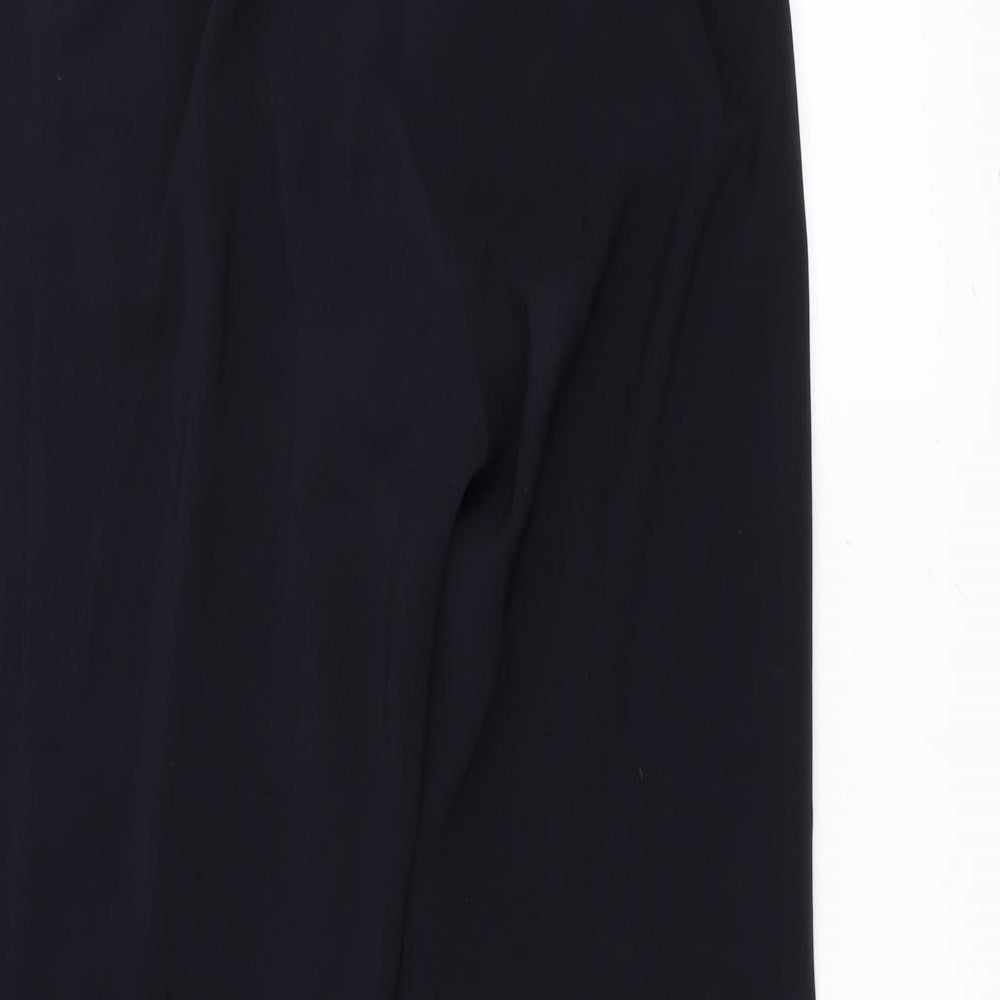 Per Una Womens Blue Trousers Size 14 L30 in