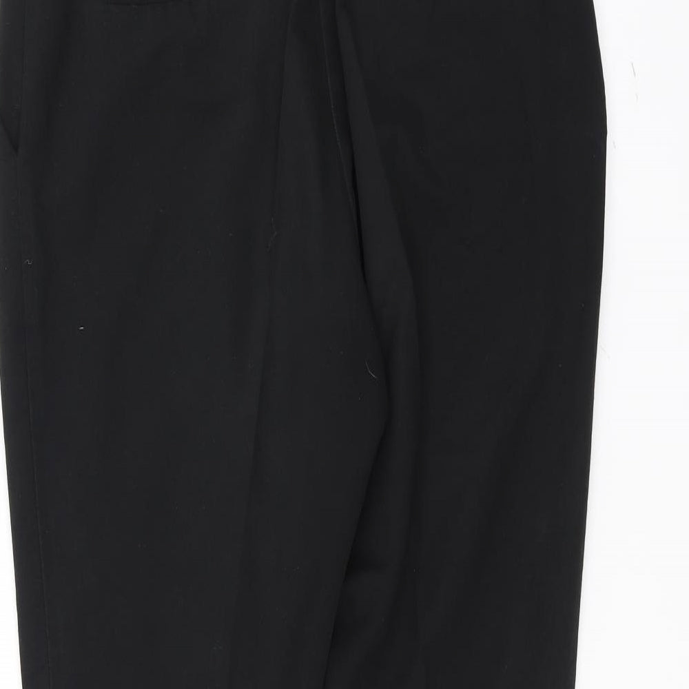 Atmosphere Womens Black Trousers Size 14 L27 in
