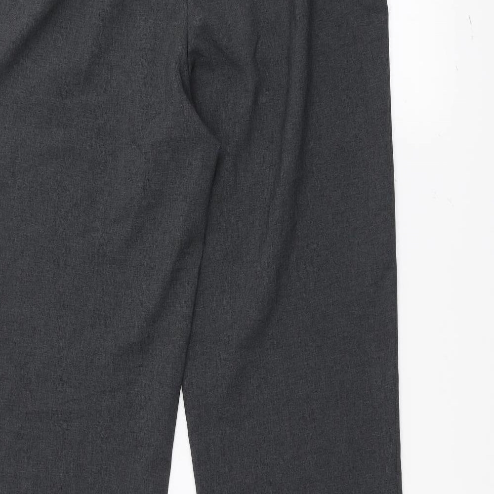 Papaya Womens Grey Trousers Size 12 L29 in