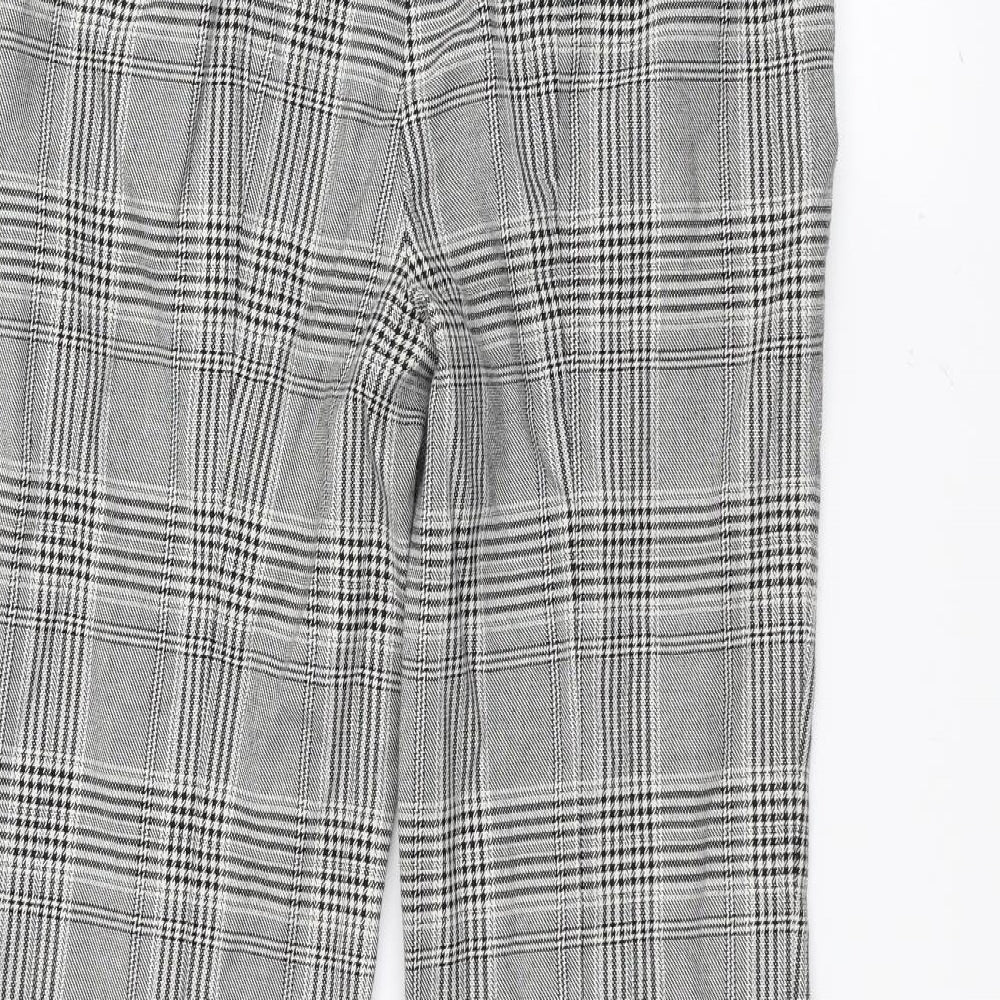 Zara Womens White Trousers Size M L24 in