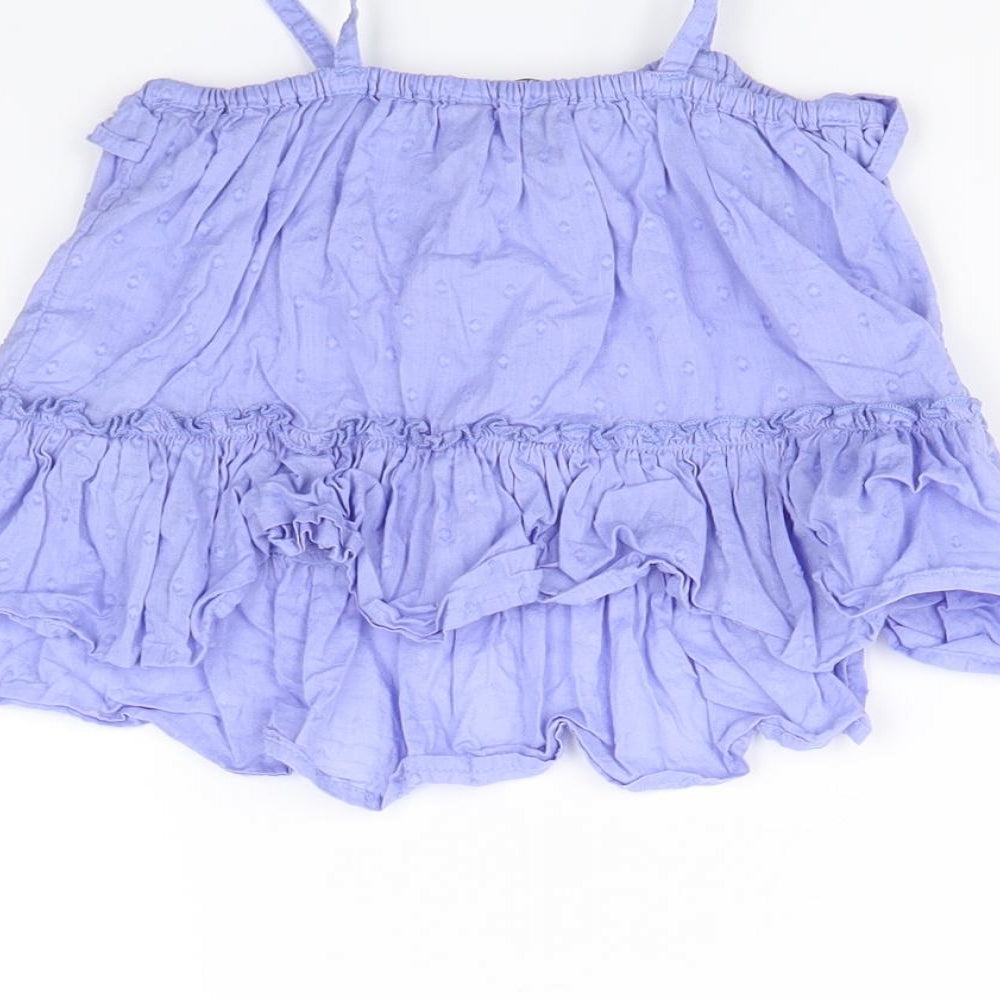 George Girls Purple Tunic T-Shirt Size 2 Years