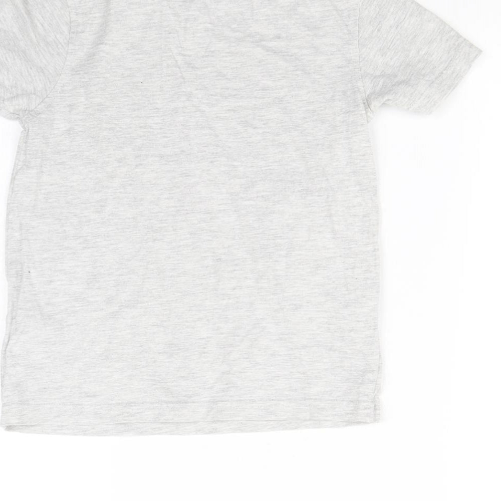 George Boys Grey Basic T-Shirt Size 6 Years
