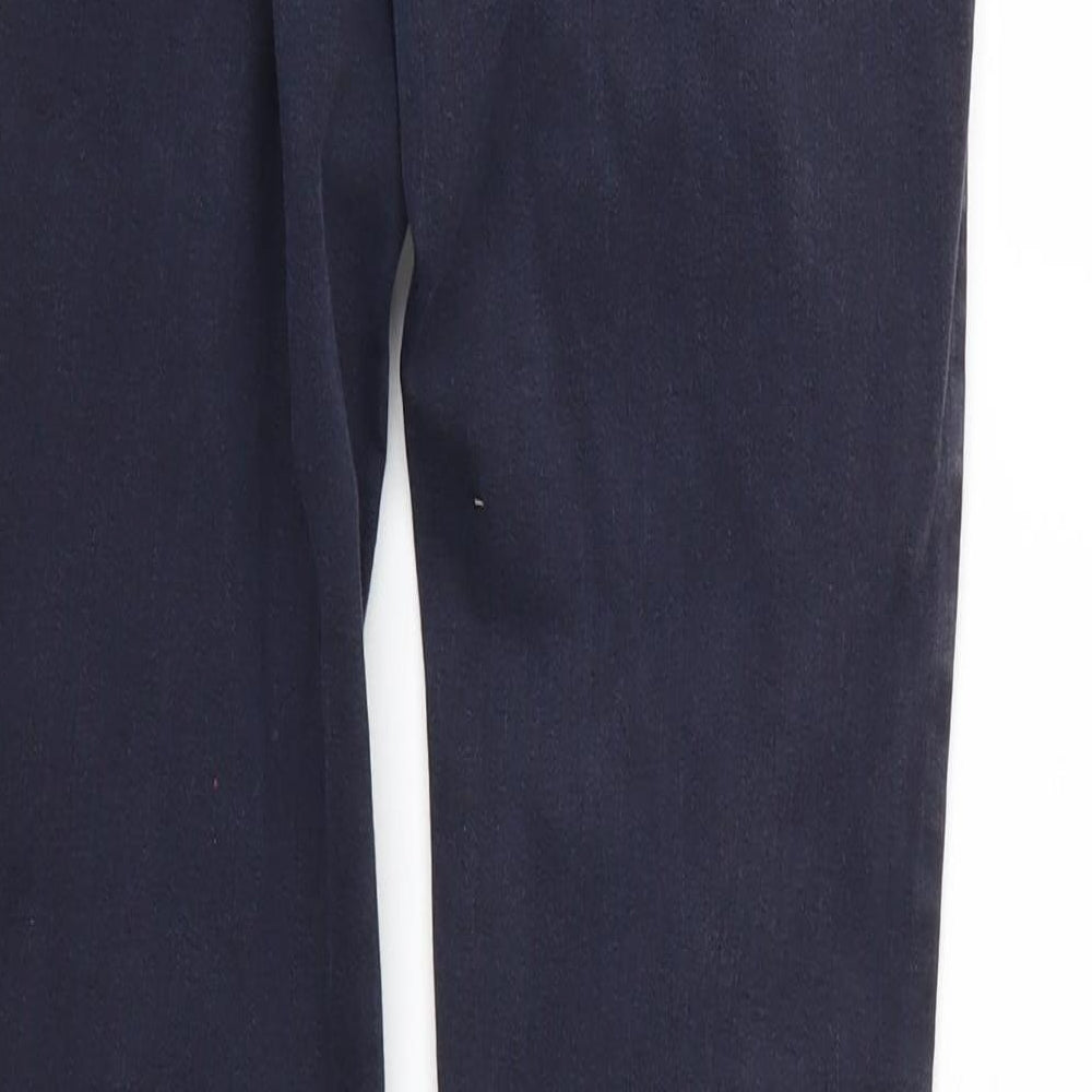 Zara Womens Blue Denim Straight Jeans Size 6 L30 in