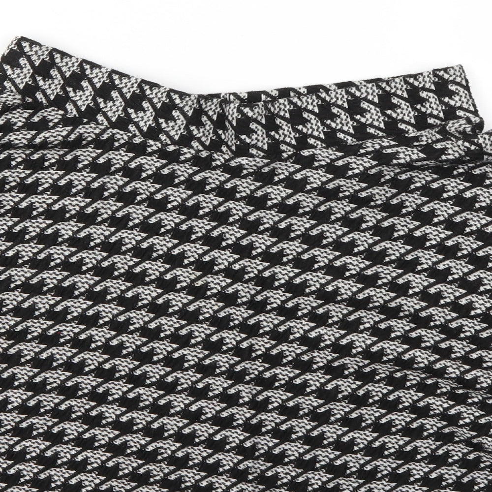 Cooperative Womens Multicoloured Herringbone A-Line Skirt Size S