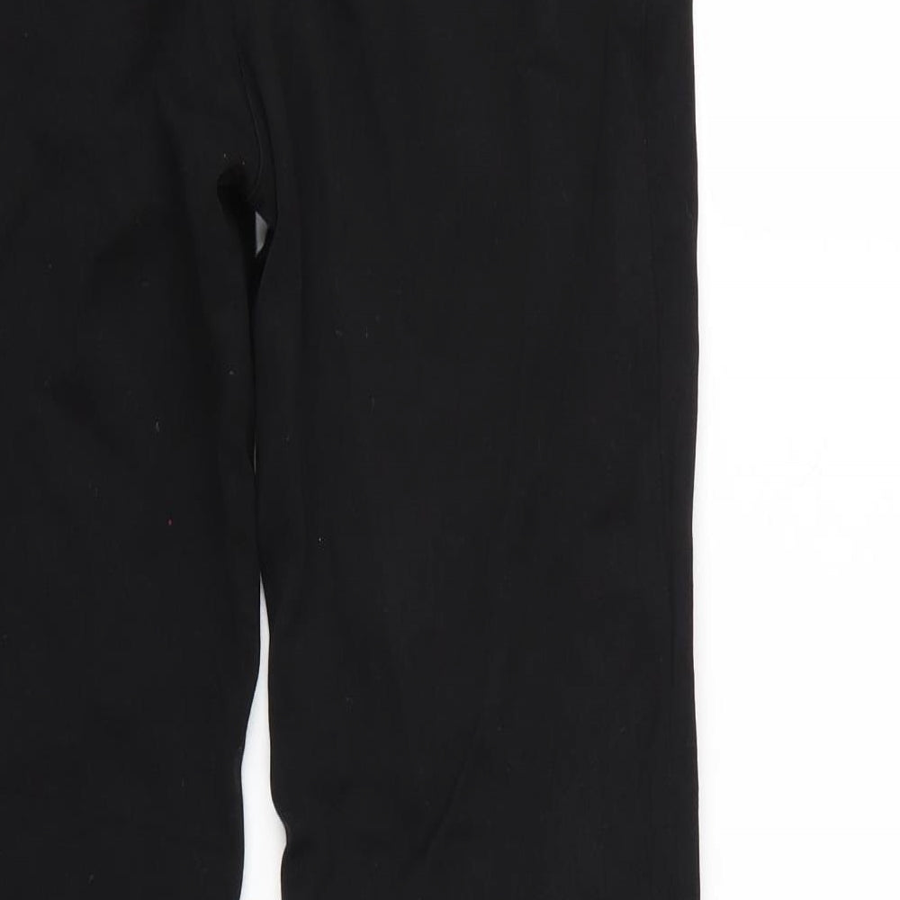 JoJo Maman Bébé Womens Black Trousers Size 6 L27 in