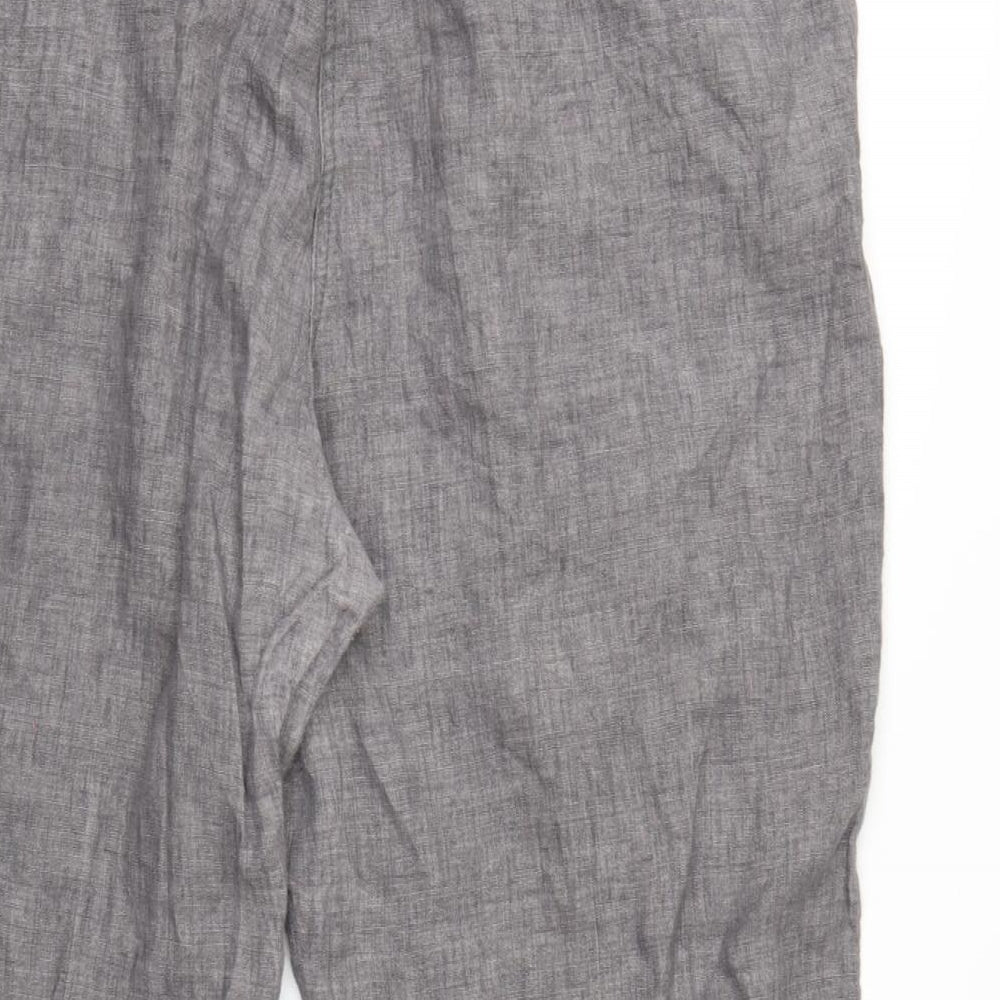 MDA Womens Grey Trousers Size 22 L27 in
