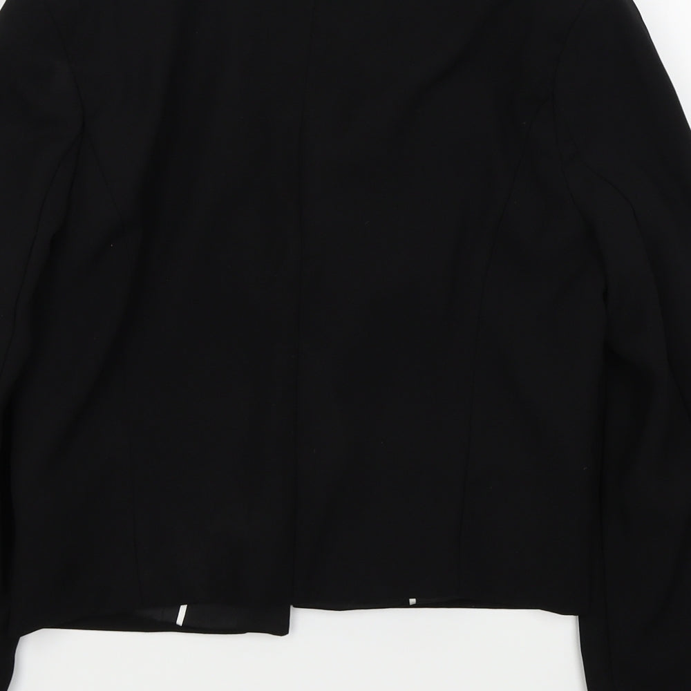 LIPSY LI MITED Womens Black Jacket Blazer Size 10