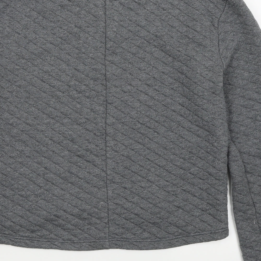 Miss Selfridge Womens Grey Pullover Jumper Size 10