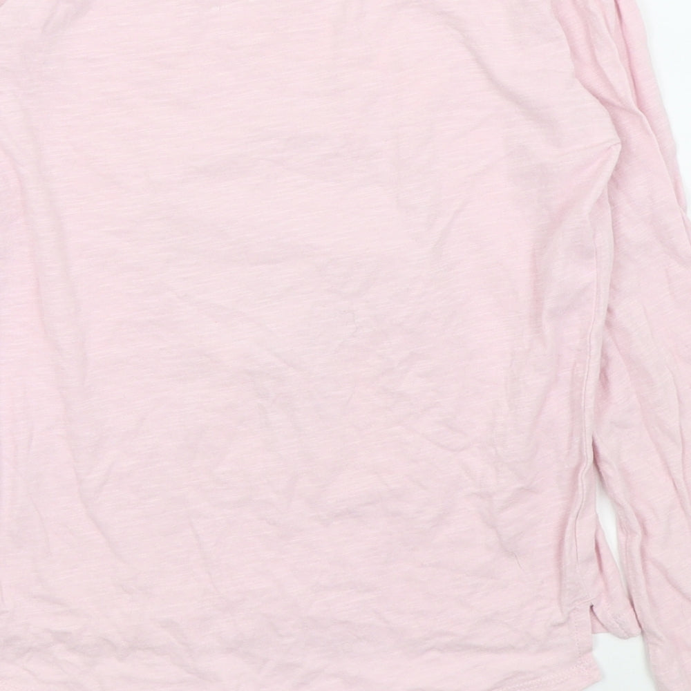 H&M Girls Pink Basic T-Shirt Size 8-9 Years