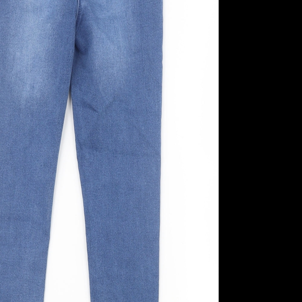 Matalan Girls Blue Denim Straight Jeans Size 10 Years