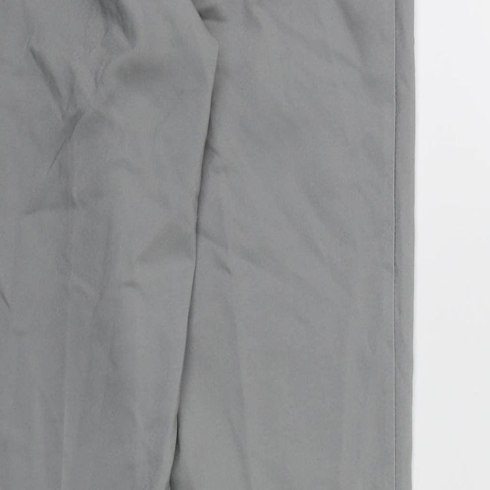 Papaya Womens Grey Trousers Size 10 L27 in
