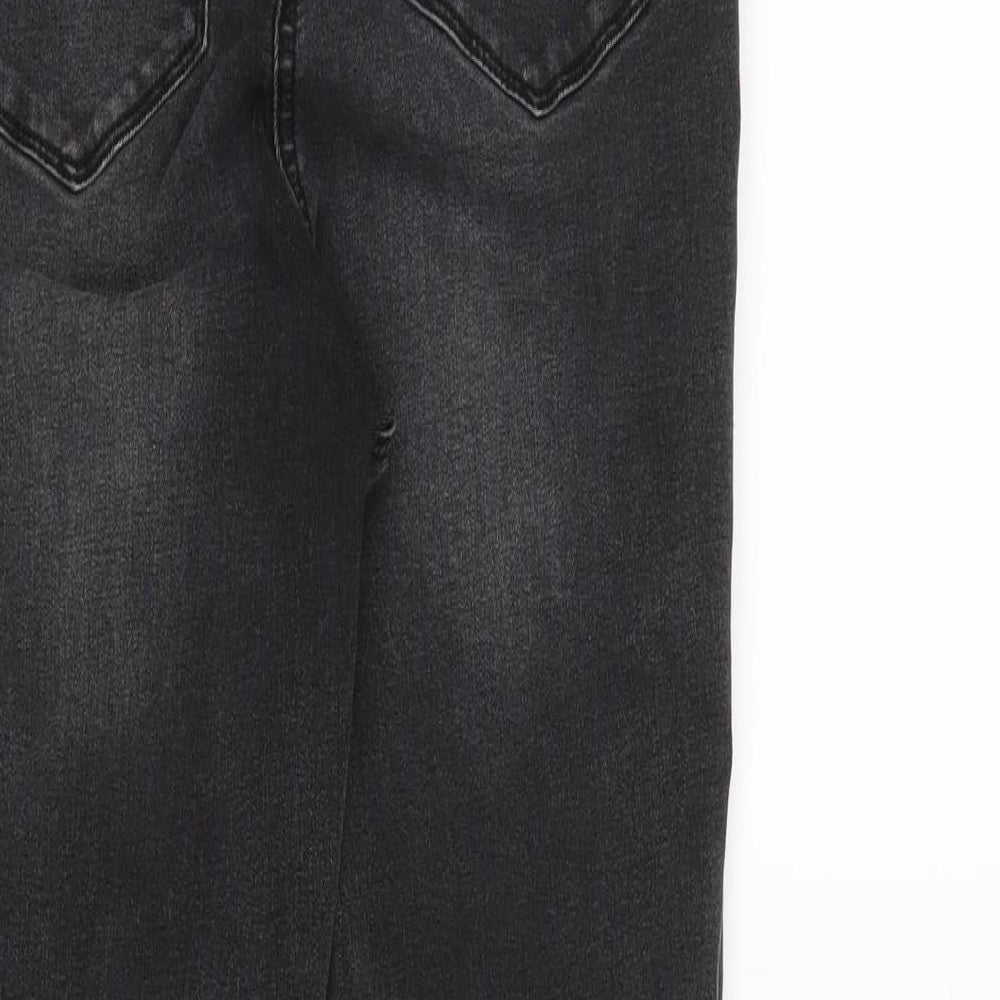 Denim Womens Black Skinny Jeans Size 12 L29 in