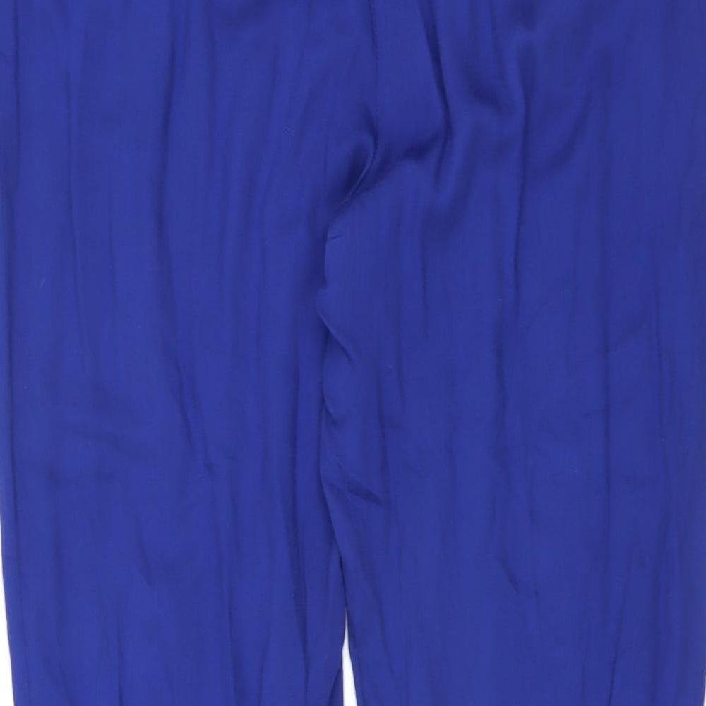 George Womens Blue Trousers Size 12 L27 in