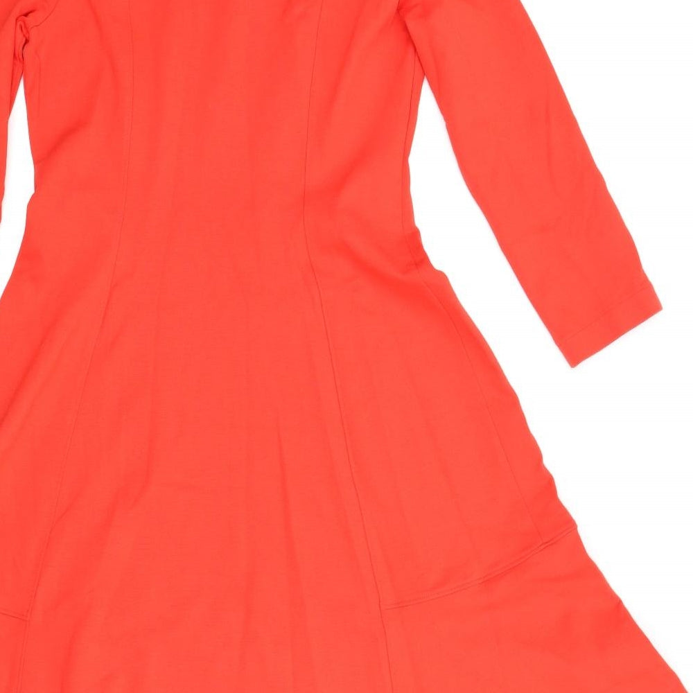 Lands' End Womens Red A-Line Size S