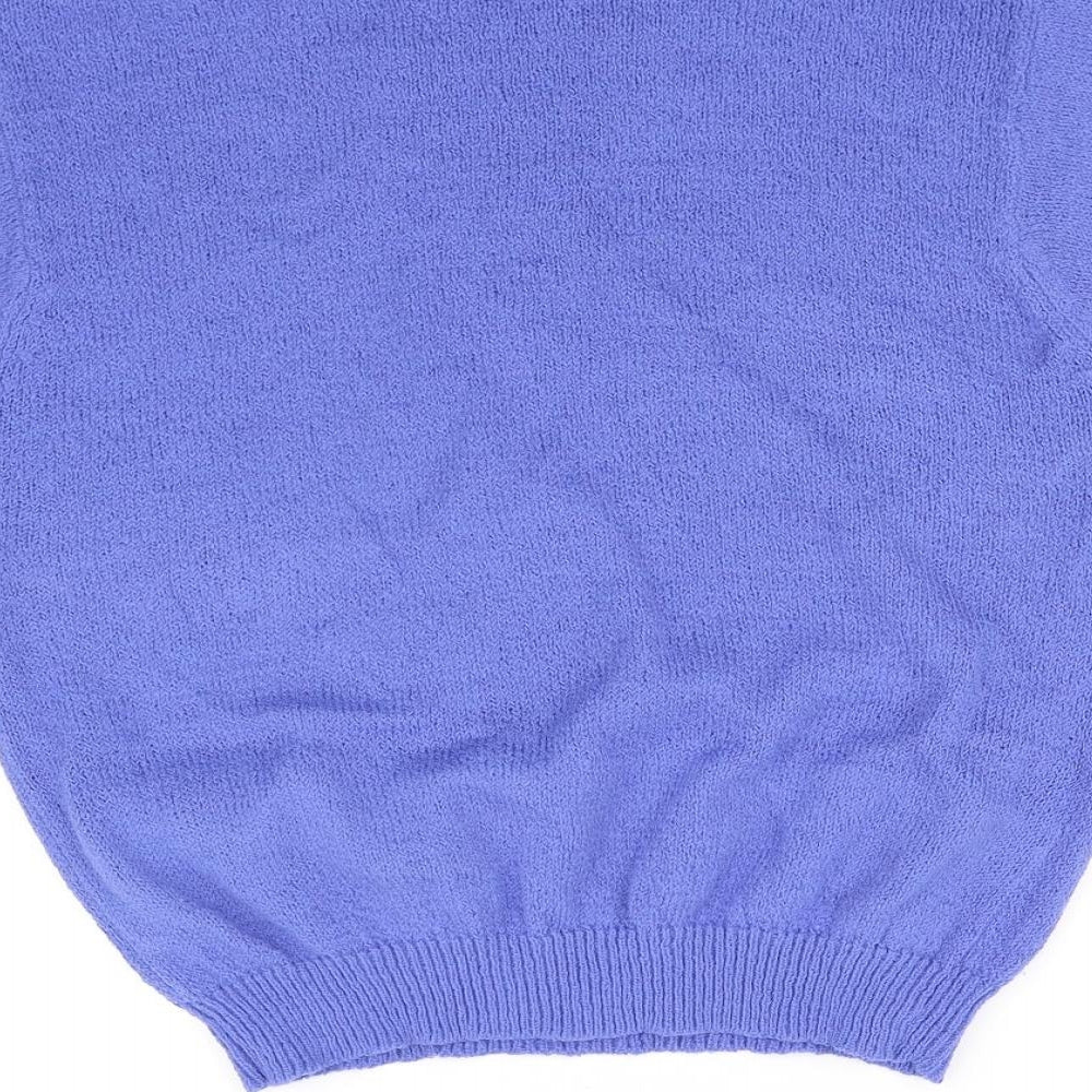 House of Fraser Womens Blue Pullover Jumper Size L