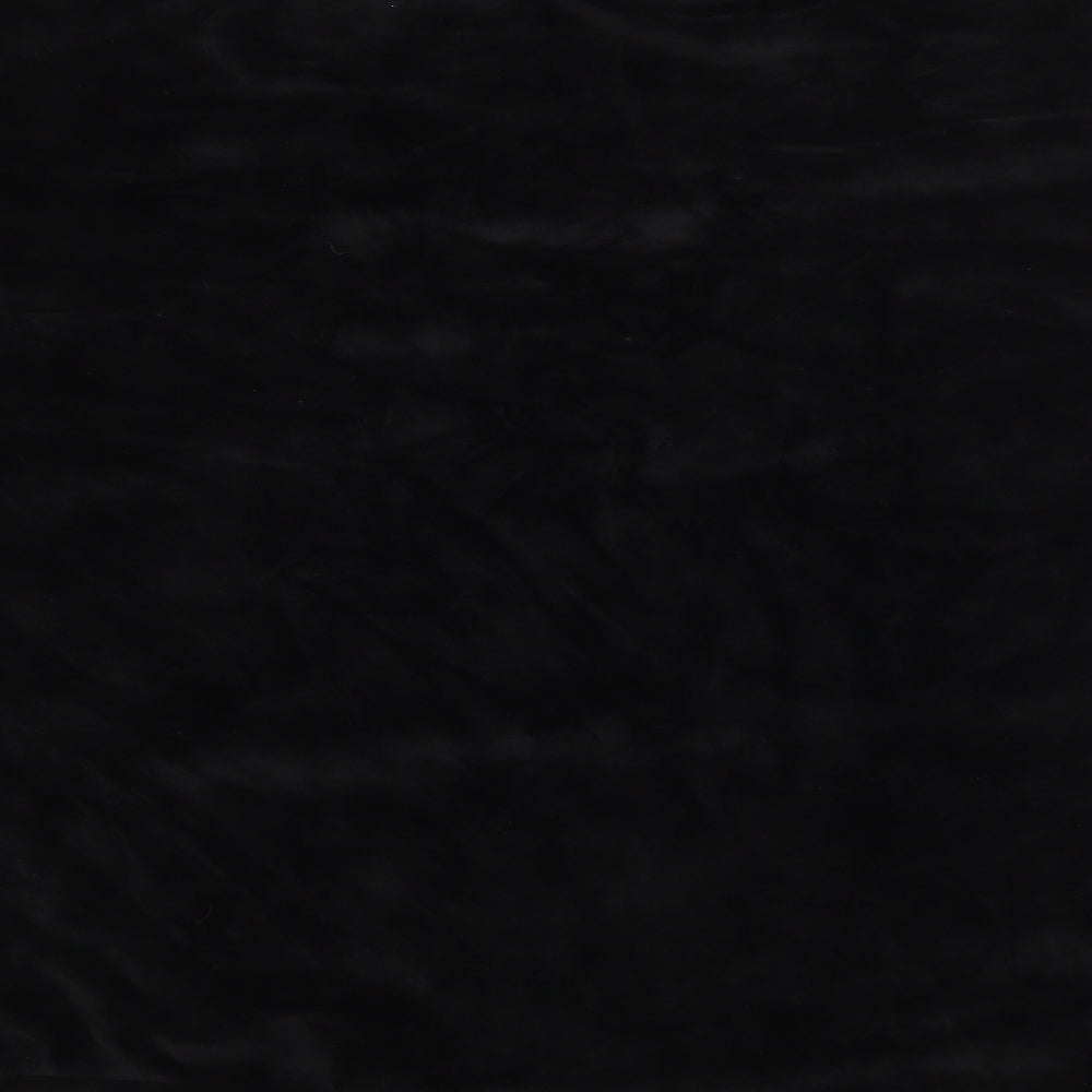 PEP & CO Womens Black Velvet Pullover Sweatshirt Size 16 - Cut out shoulder